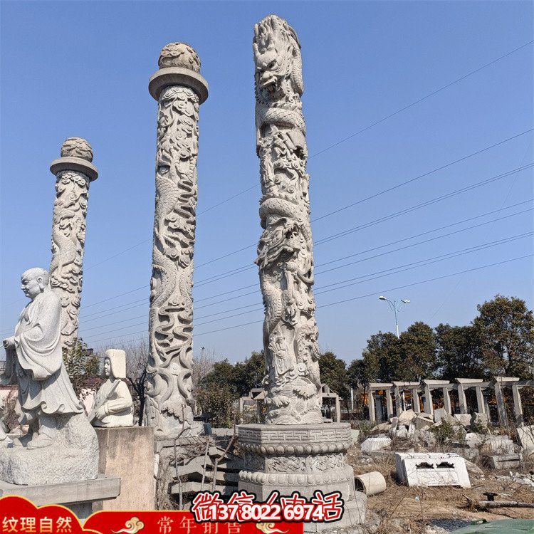 精美石雕文化庭院，欣賞絢麗景觀