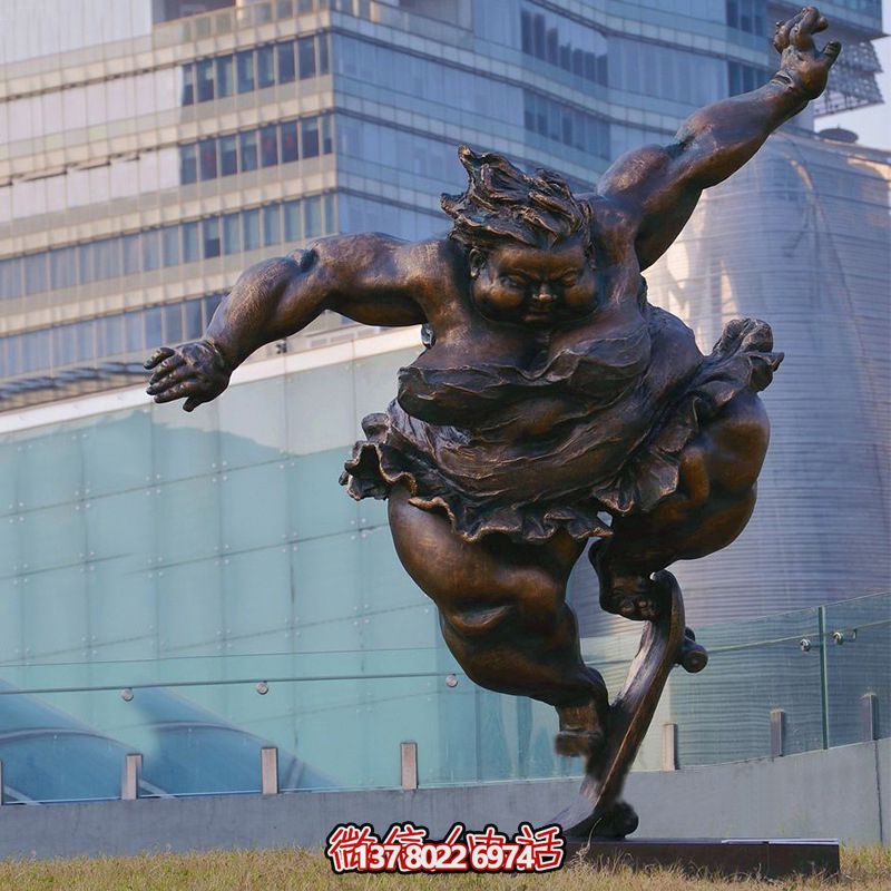 玻璃鋼雕塑滑板車(chē)，為城市公園和廣場(chǎng)帶來(lái)活力