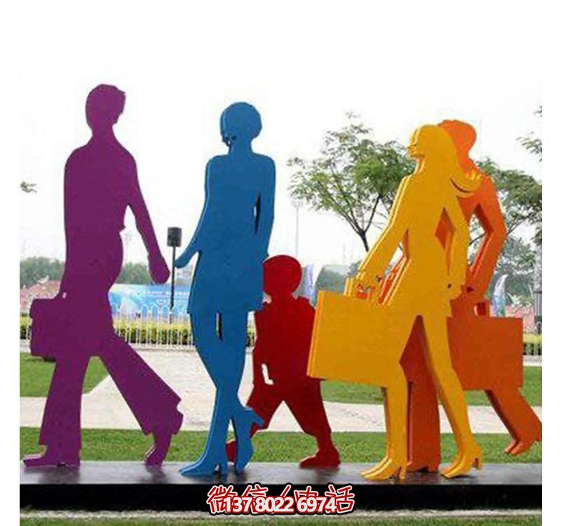 不銹鋼雕塑購(gòu)物袋，提升海邊景區(qū)購(gòu)物體驗(yàn)