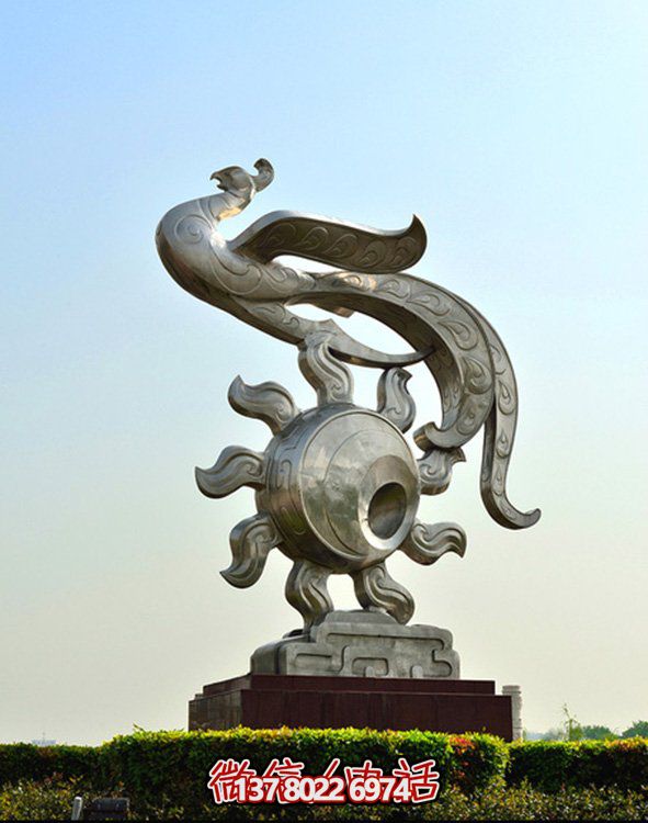 定制玻璃鋼孔雀仿銅雕塑，點綴你的家園