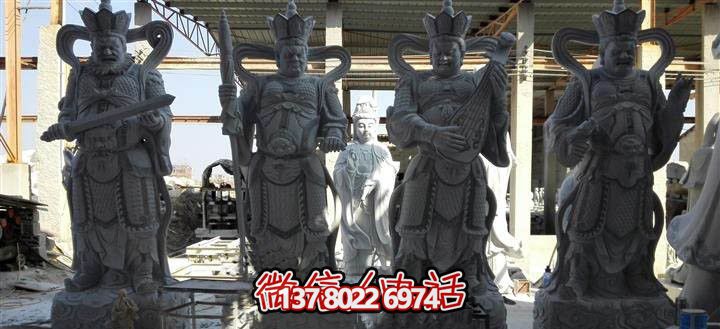 古樸雅致的大理石雕塑，見證古老神佛四大天王的傳承