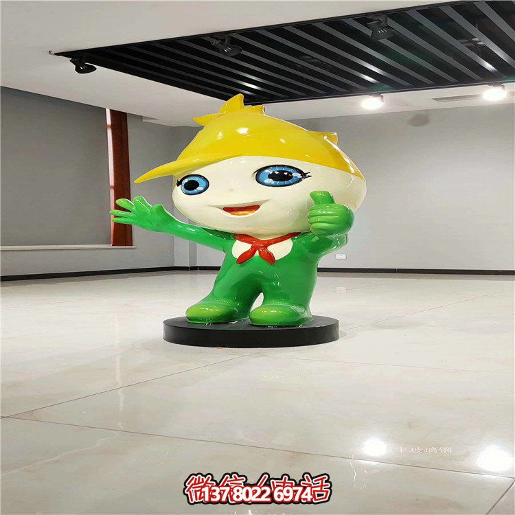 精致典雅的玻璃鋼雕塑公仔，營(yíng)造浪漫優(yōu)雅的商場(chǎng)戶外景觀