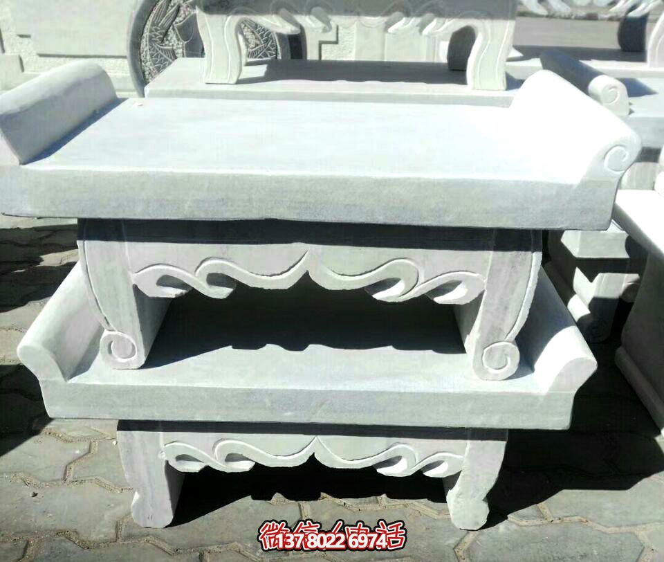 漢白玉佛像供桌，裝點(diǎn)景區(qū)寺院