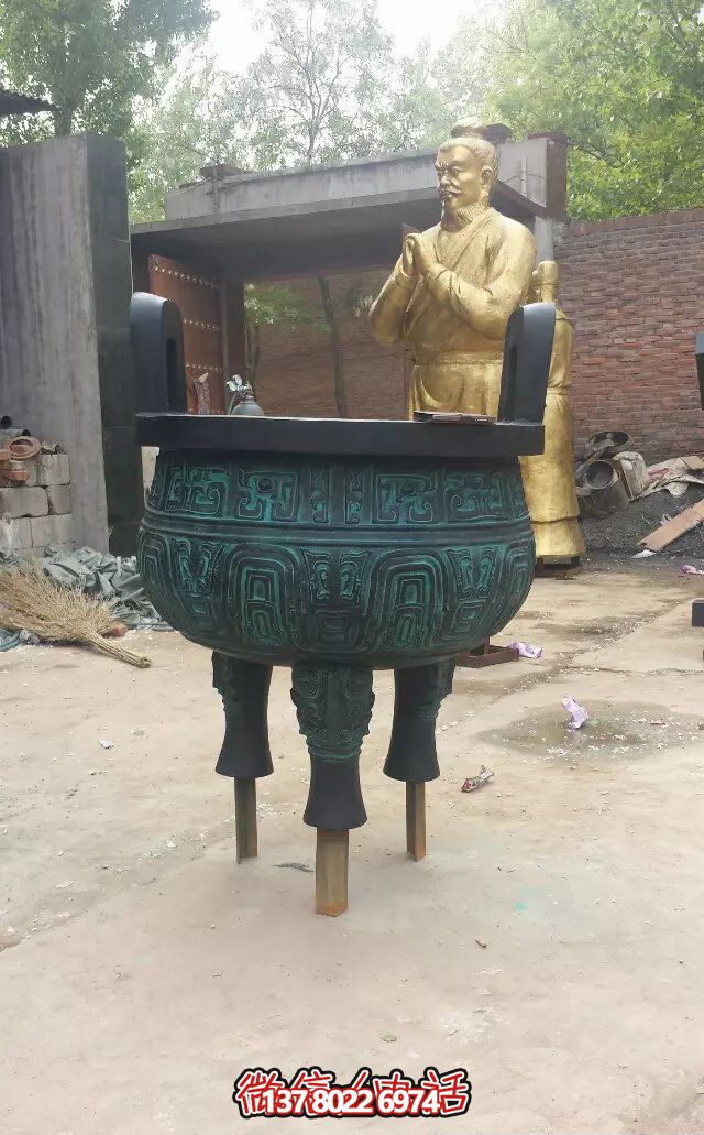 精美青銅雕塑，提升寺廟文物景觀