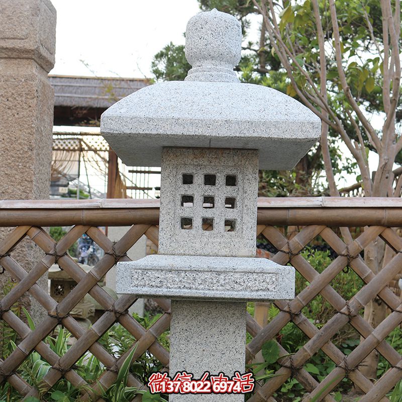 太陽能仿古青石石頭燈，為中式別墅、酒店戶外裝飾