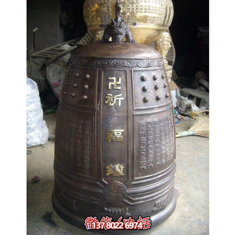 祈福之旅，新大銅鐘雕塑景觀園林