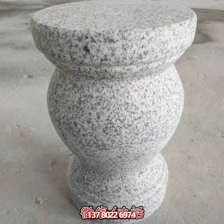 天然花崗巖圓鼓石凳，為您的庭院添彩