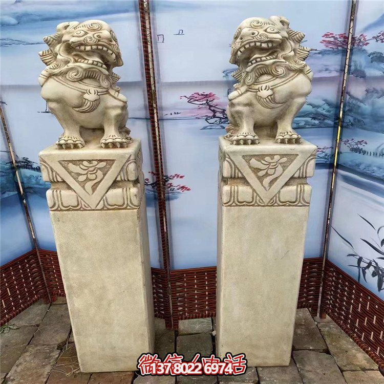 精美石雕擺件，裝點(diǎn)家中庭院