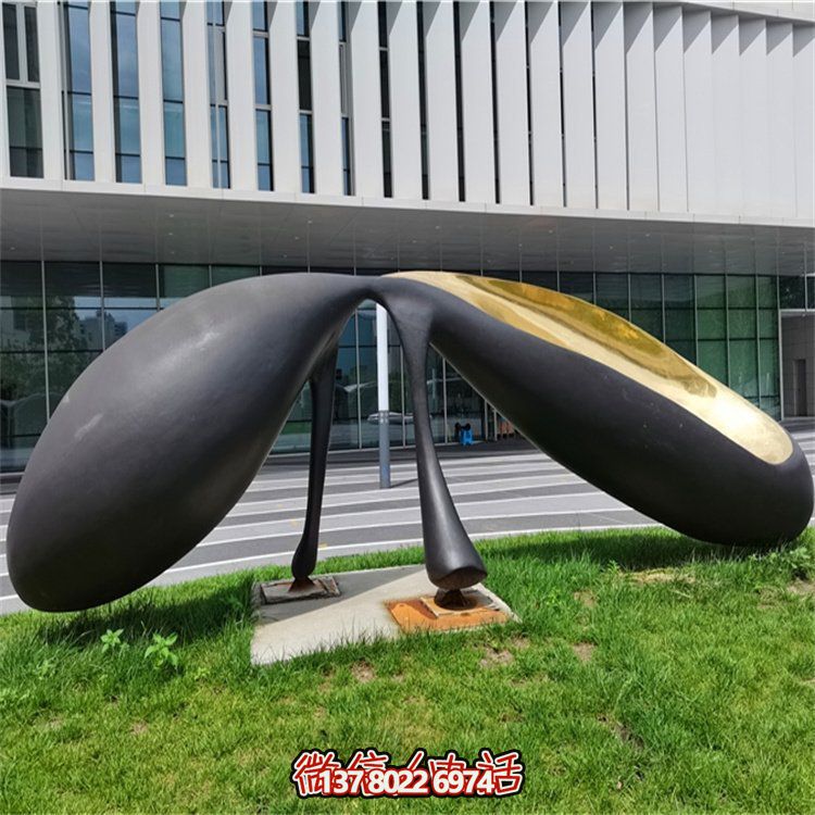 抽象不銹鋼景觀擺件，為你的廣場和公司添上創(chuàng)意色彩