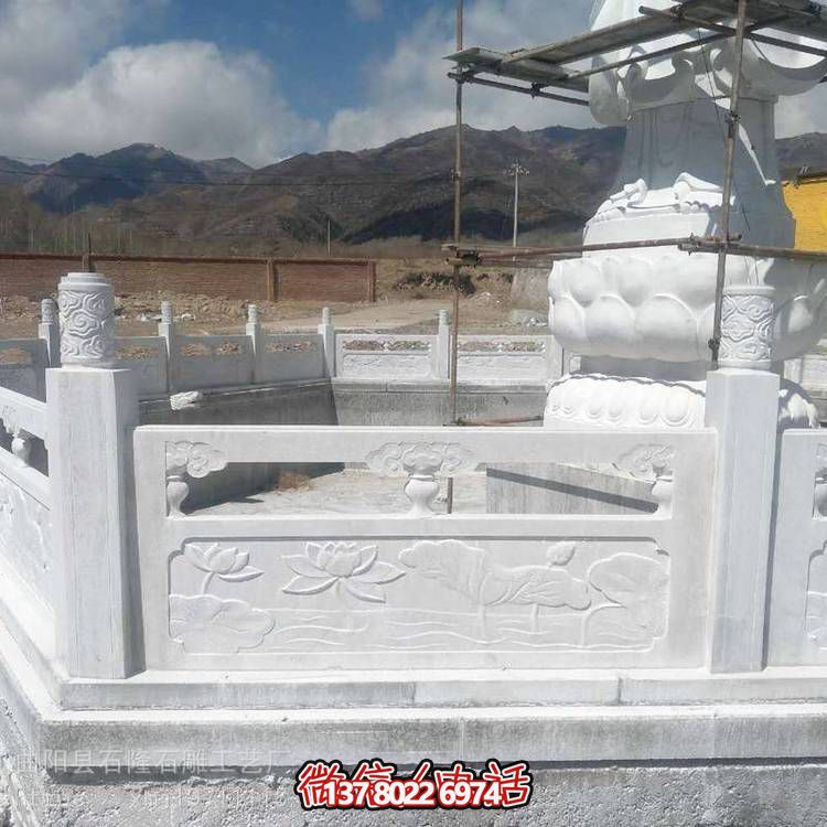 大理石欄桿雕塑，為公園、戶外景區(qū)增添優(yōu)雅氣質(zhì)