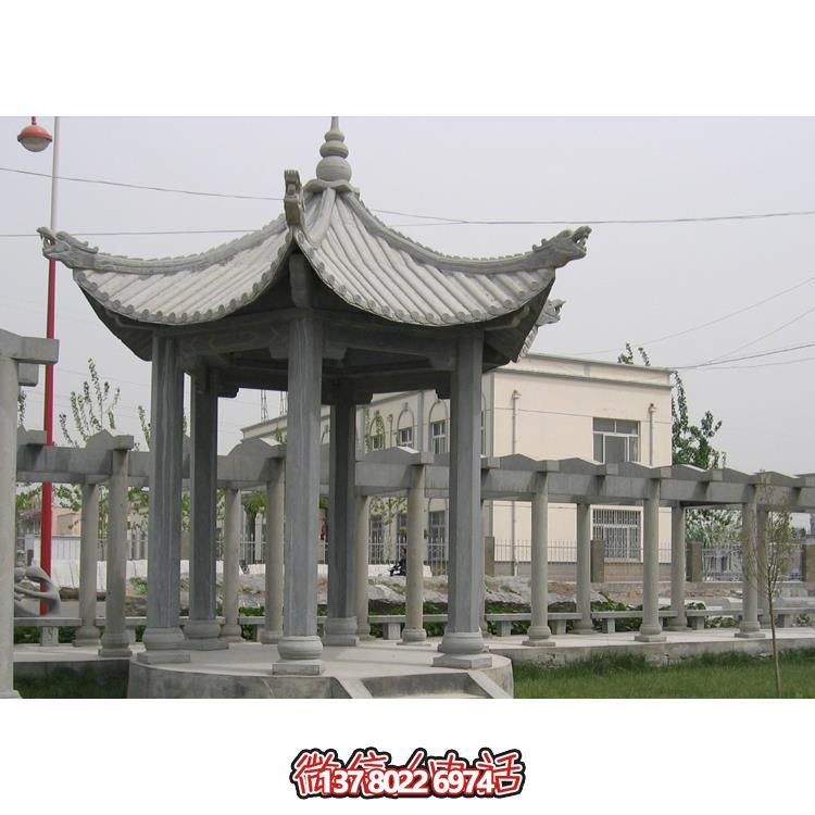 休閑涼亭，美輪美奐，環(huán)境宜人