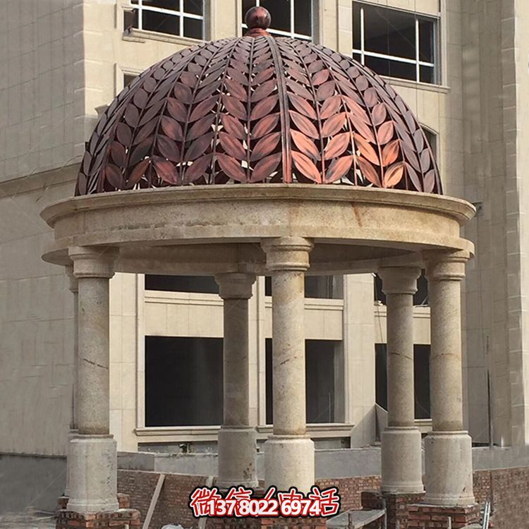 精美歐式大理石涼亭，為您的庭院、別墅、花園帶來(lái)極致優(yōu)雅