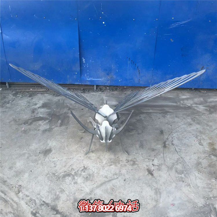 不銹鋼蝴蝶雕塑，點綴你的園林戶外空間