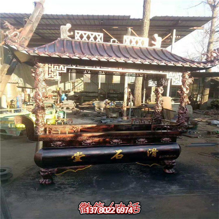 獨(dú)特創(chuàng)意銅雕香爐，讓你體驗(yàn)寺廟式神秘雕塑感受