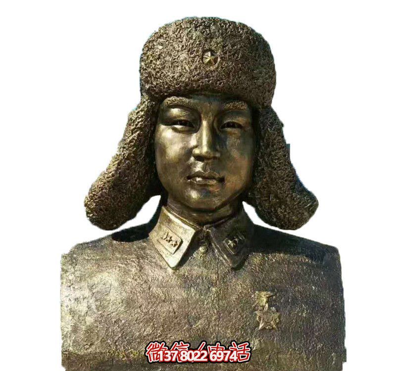 玻璃鋼雷鋒雕塑英雄尊崇，點亮校園