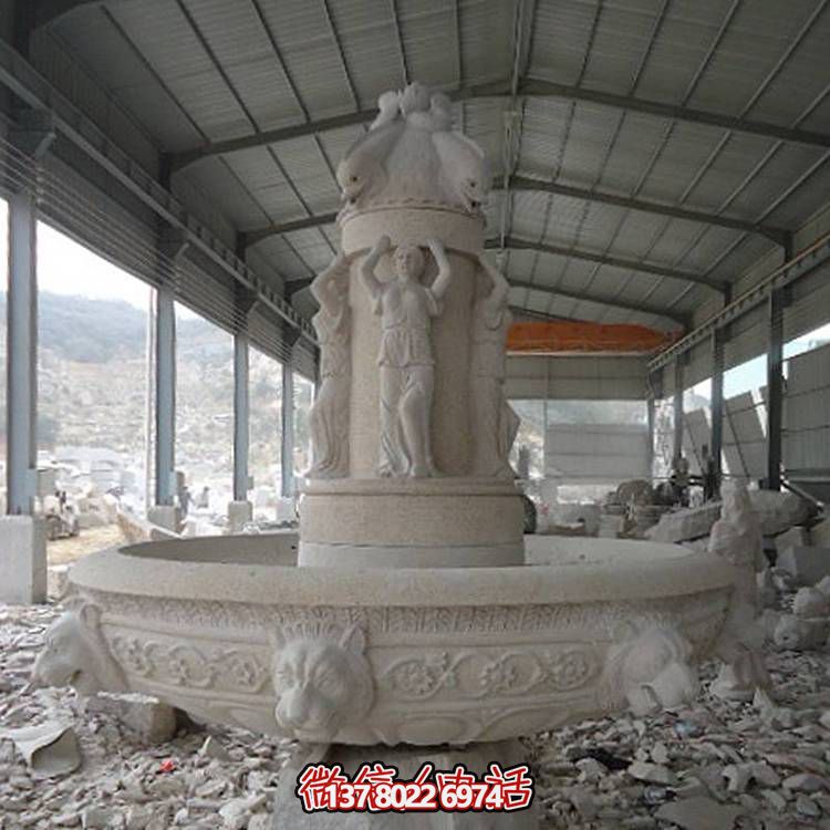 大理石石雕水景噴泉，裝點你的庭院、園林景觀