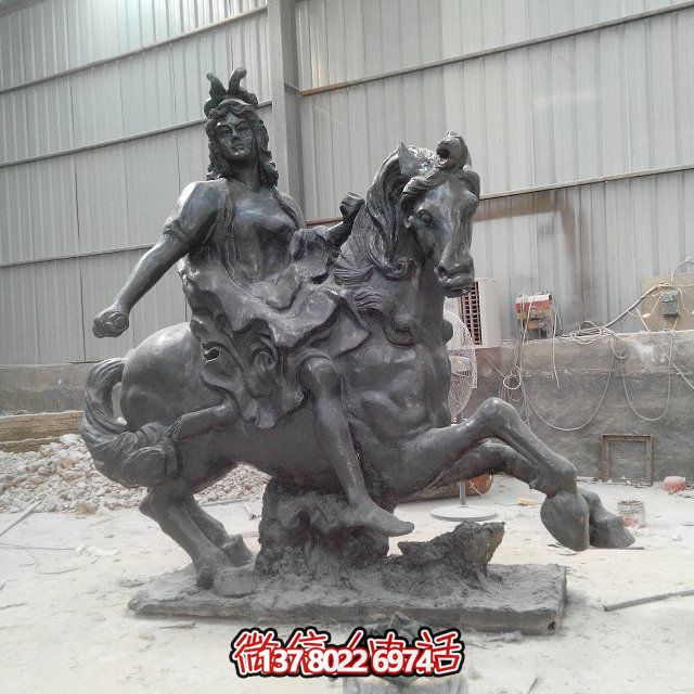 西方風格玻璃鋼雕塑，打造精美景觀