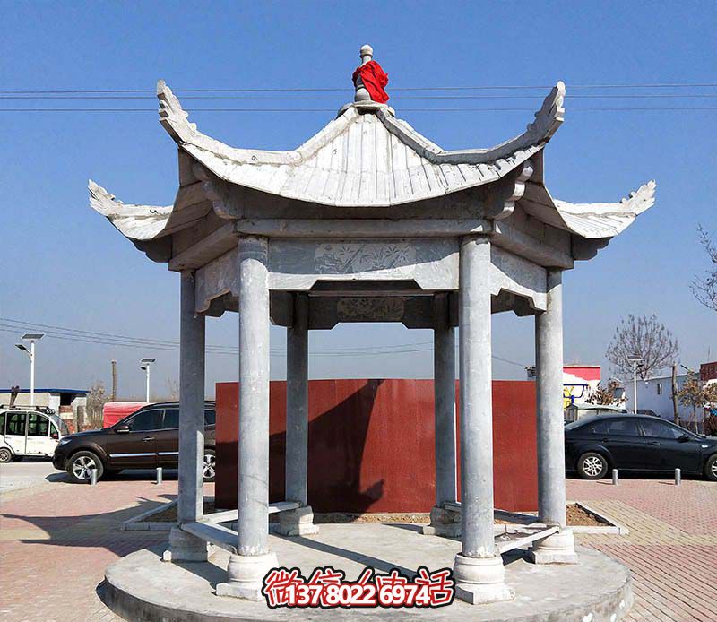 精致大理石涼亭，點(diǎn)綴完美小區(qū)廣場(chǎng)