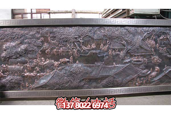 清明上河圖浮雕，欣賞千年藝術(shù)精髓
