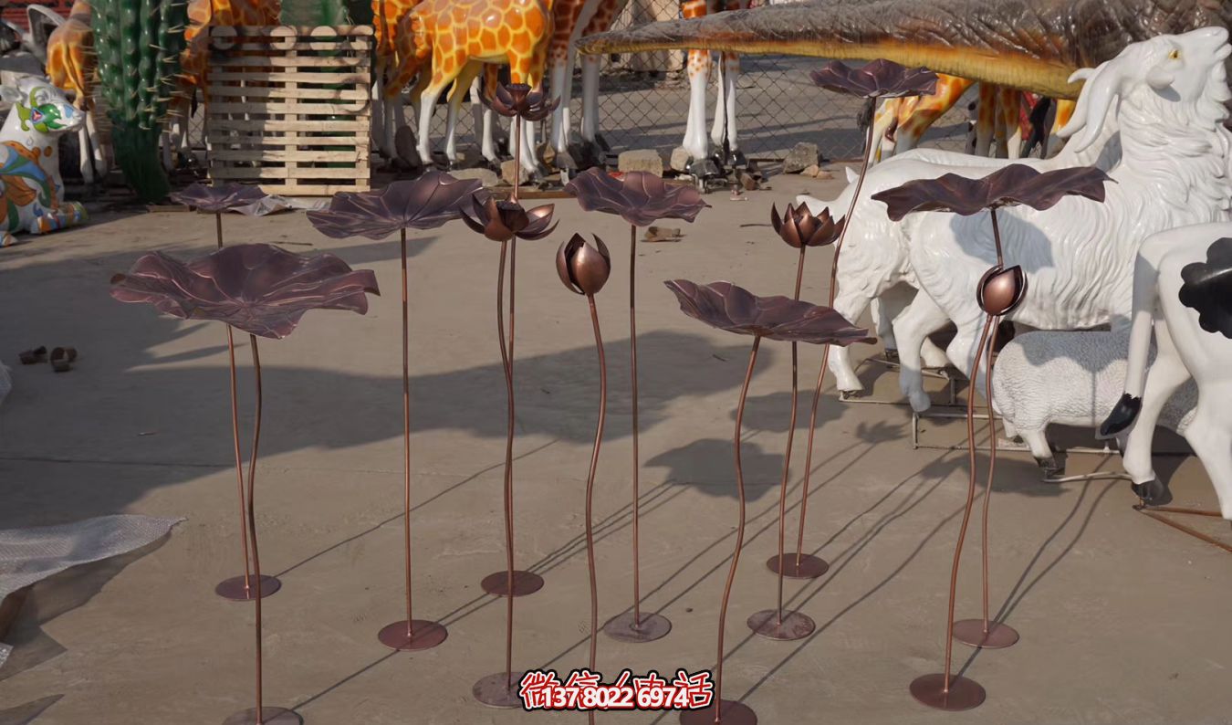 銅鑄荷花雕塑——藝術(shù)的創(chuàng)意廣場(chǎng) 銅鑄荷花雕塑——藝術(shù)的創(chuàng)意廣場(chǎng)