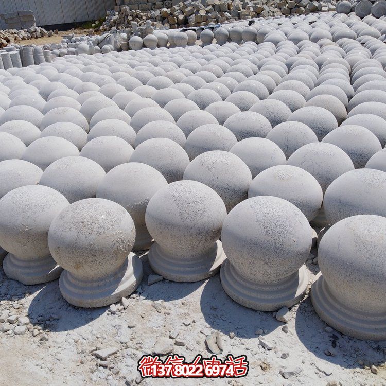 大理石砂石車止，美化園林戶外公園