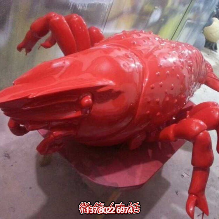 大型龍蝦雕塑裝飾品，點(diǎn)綴飯店、酒店門口
