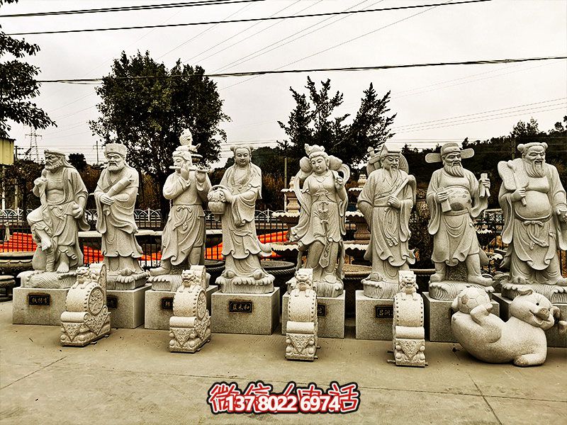 游覽大理古城，欣賞至尊神佛石雕八仙雕塑