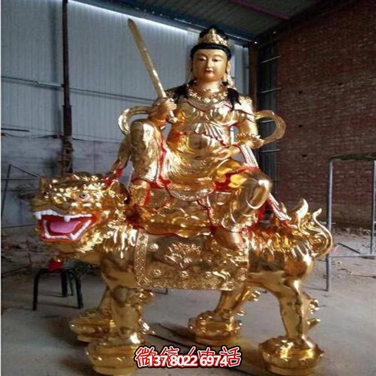 文姝普賢玻璃鋼雕塑，為景區(qū)和寺廟增添大型藝術(shù)裝置