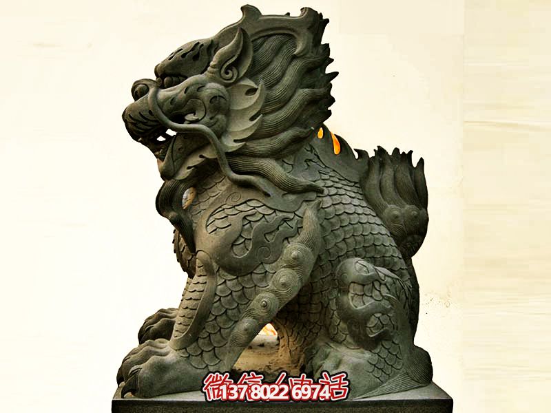 庭院故宮門(mén)口大型神獸石雕辟邪貔貅雕塑 庭院故宮門(mén)口大型神獸石雕辟邪貔貅雕塑