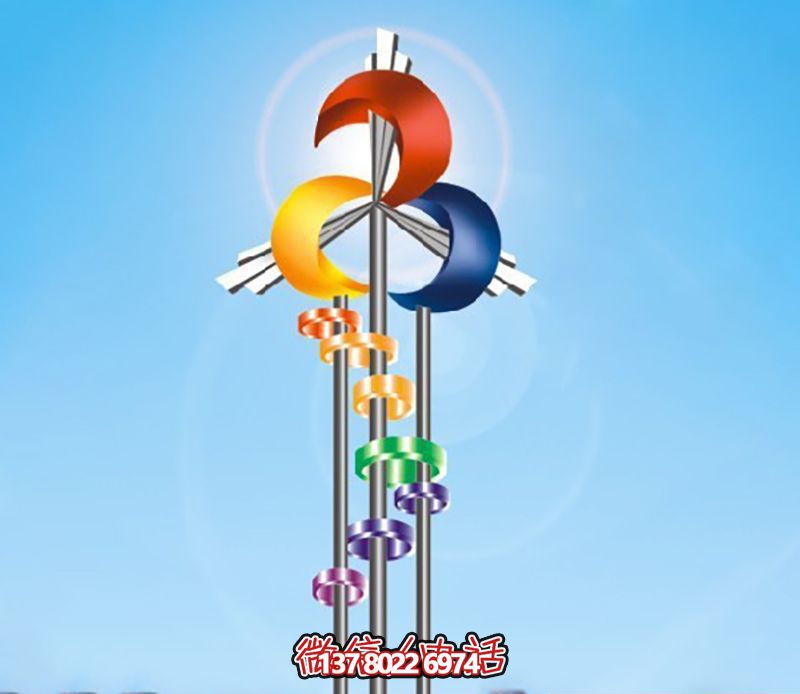 學校企業(yè)擺放抽象不銹鋼風車雕塑 學校企業(yè)擺放抽象不銹鋼風車雕塑