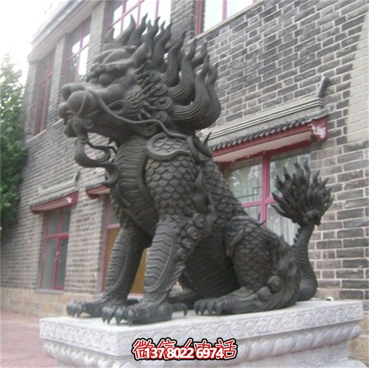 企業(yè)工廠門(mén)口大型鎮(zhèn)宅麒麟