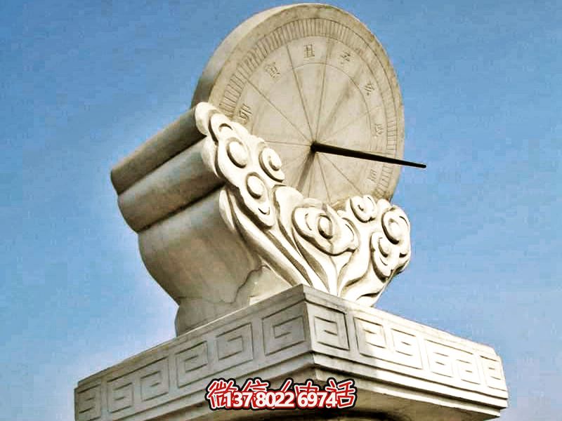景區(qū)石雕戶外大型大理石計(jì)時(shí)器日晷雕塑 景區(qū)石雕戶外大型大理石計(jì)時(shí)器日晷雕塑