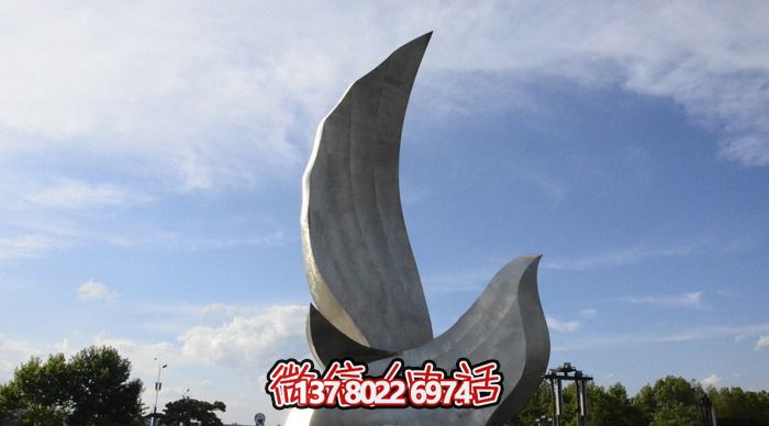 不銹鋼抽象切面鑄造鍛造鴿子雕塑 不銹鋼抽象切面鑄造鍛造鴿子雕塑