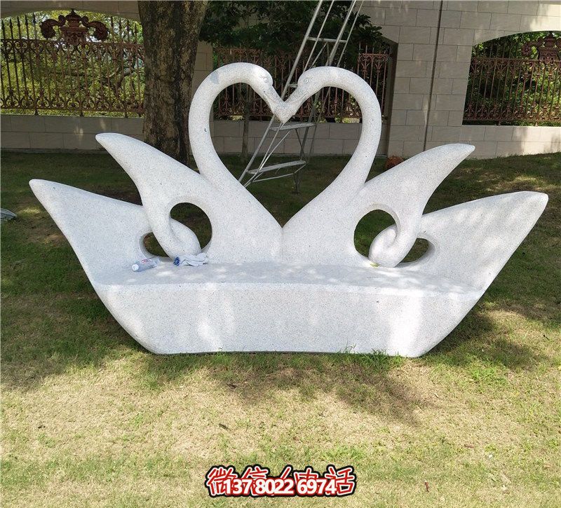 別墅酒店創(chuàng)意抽象愛心天鵝漢白玉天鵝雕塑 別墅酒店創(chuàng)意抽象愛心天鵝漢白玉天鵝雕塑