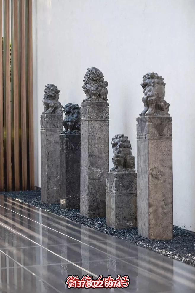 拴馬樁：古韻石雕，戶外文化景觀